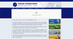 Desktop Screenshot of focusshipping.com